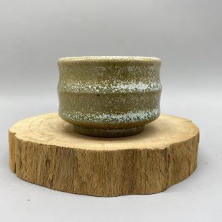 Salt Glaze Bamboo Shaped Teacup