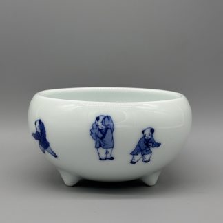 Chun-Pin Three-Footed Tea Rinsing Bowl, Children’s Play