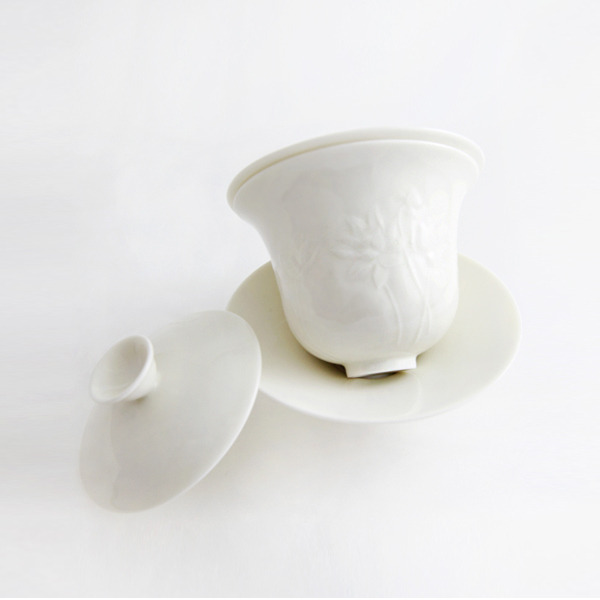 Din Kiln Four-pieces Gaiwan - Image 2