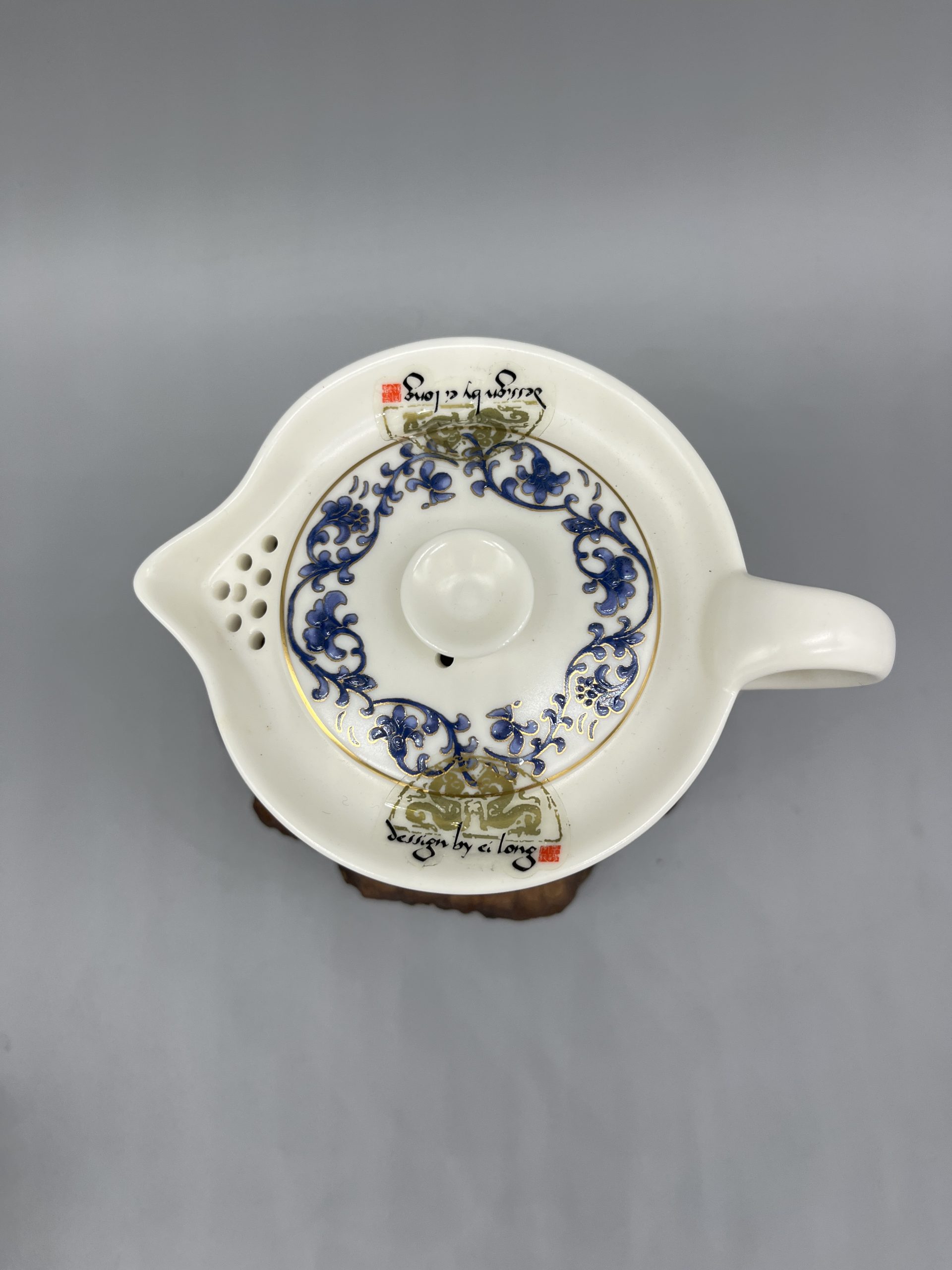 Blue and White Fusion Tea set - Image 3