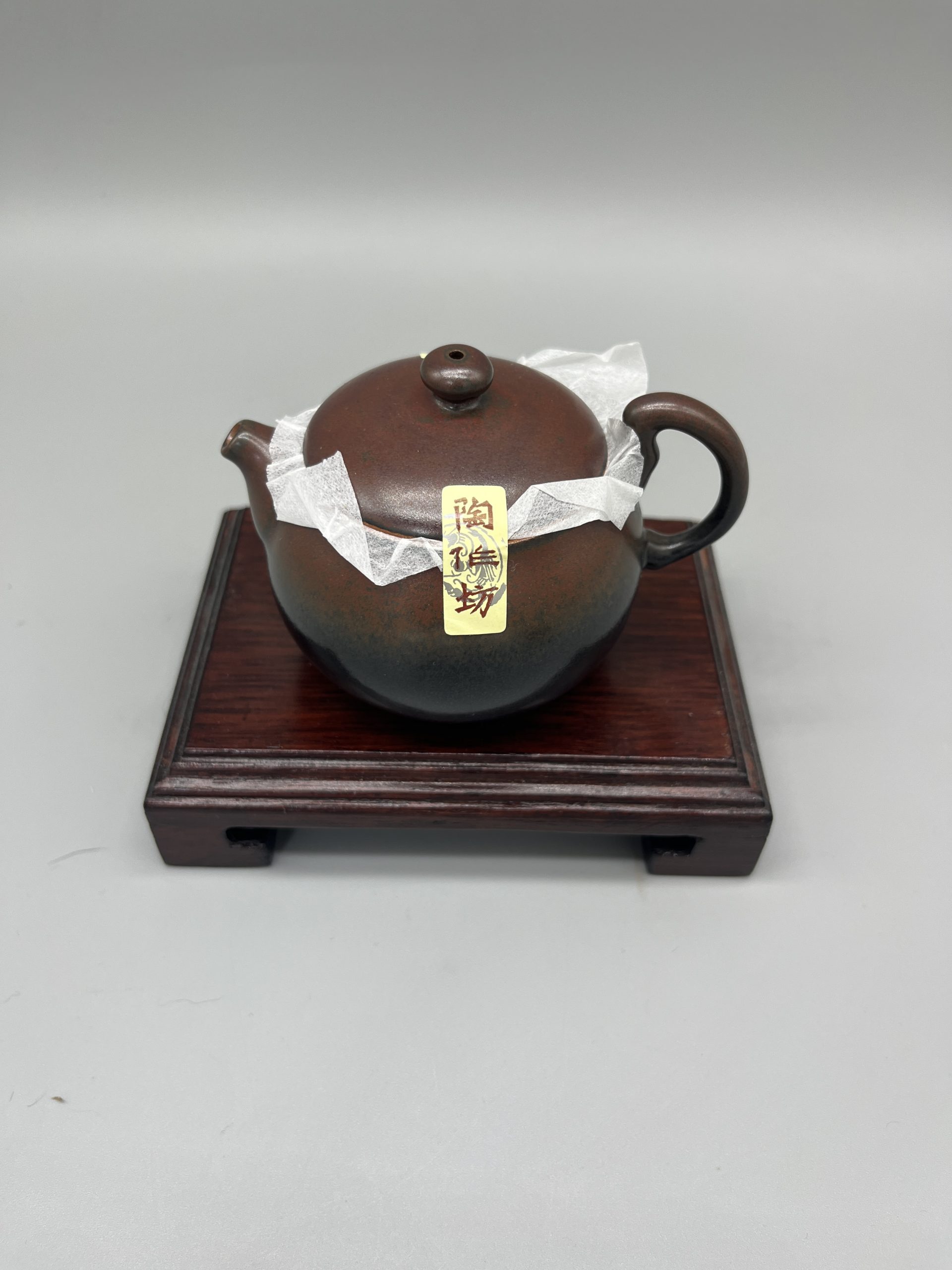 Lin’s Ceramic Studio Tea set (Red-Black), 100cc - Image 3